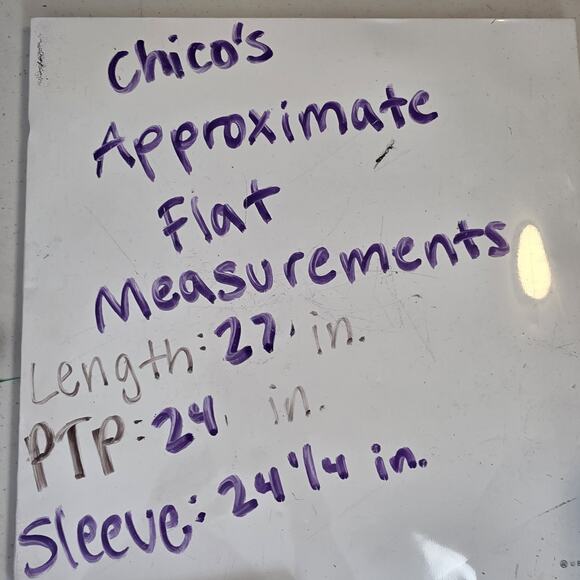 Chico's Cream Pointelle Lace Scallop Soft Mature Quiet Luxury Cardigan Size XL - Picture 9 of 9